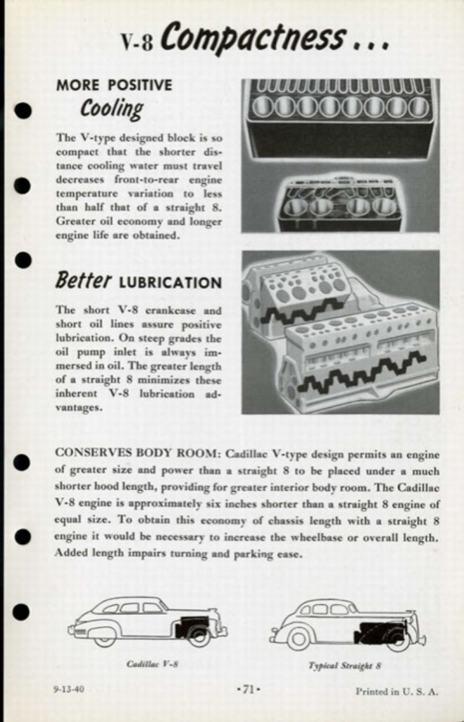 1941 Cadillac Salesmans Data Book Page 61